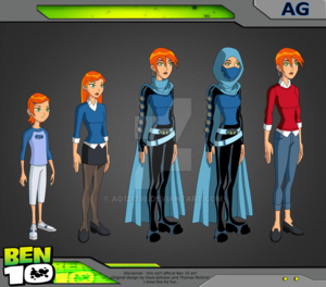 Mother Cartoon Porn Ben Ten - Ben 10 Classic - Gwendolyn Tennyson by ag121798 on DeviantArt