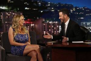 New Porn Star Interview - See Stormy Daniels on Jimmy Kimmel Live! - Porn Star Interview Video
