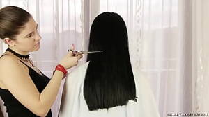 Hair Cut - Girl has her hair cut as punishment for using her sister's hairbrush -  XVIDEOS.COM