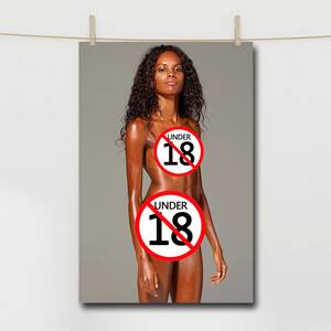hot black porn models - Sexy Black Girl Hot Young Beauty Adult Model Photo Modern Wall Art Porn  Poster and Print Canvas Painting For Home Bedroom Decor - AliExpress