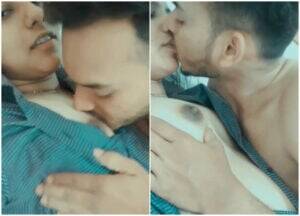 indian boobs sucking - Hot Bangalore girl boobs sucking in hotel room - Nude tits mms clip