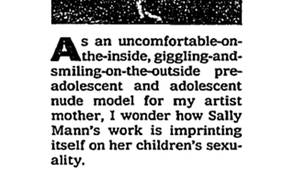 Amateur Teen Models - Letters to the Editor in Response to This Article