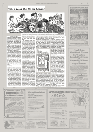 Big Tits At Nudist Colony - Don't Forget to Pack Your Birthday Suit - The New York Times