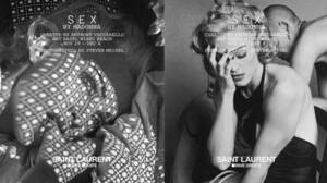 Madonna Sex Book - Saint Laurent revisits 'Sex,' Madonna's seminal text on all things desire