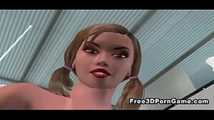 man sucking shemale cock cartoon - Foxy 3D cartoon shemale getting her cock sucked on - XVIDEOS.COM