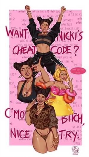 Nicki Minaj Comic Porn - Artistic Inspiration