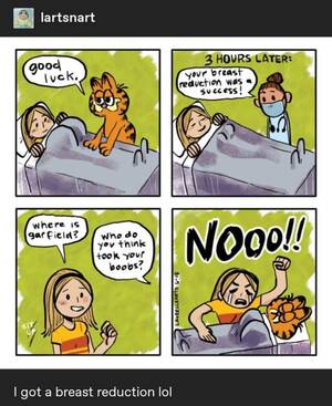 Garfield Big Tit Porn - Thanks, I hate Garfield : r/TIHI