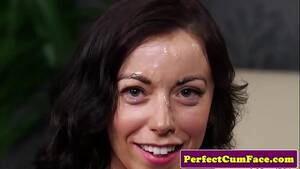 Facials Uk - British beauty cocksucking for facial cumshot - XVIDEOS.COM