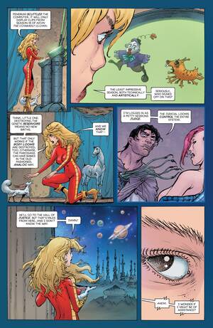 Barbarella Comic Strip Porn - Barbarella #3 - Porn Cartoon Comics