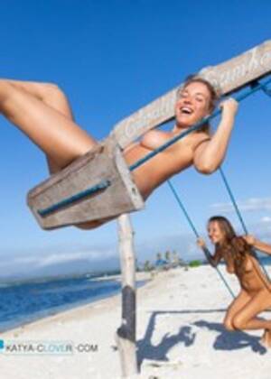 katya clover public beach - Katya Clover and Natalie at the Beach! - Boobie Blog - Big Tits Every Day