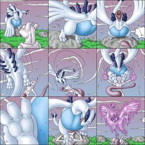 Lugia Porn Comic - [ForcesWerwolf] Mewtwo's Old Friend (Pokemon)
