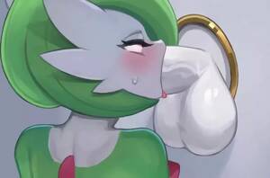 Gardevoir Porn Blowjob - Gardevoir Sucking her own Big Cock (Norza)