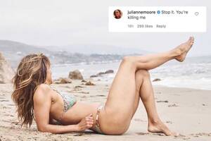 beach model nude set - Halle Berry, 54, stuns in tiny string bikini on the beach as pal Julianne  Moore marvels 'you're killing me!' | The US Sun