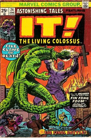 Marvel Comic Book Porn - Astonishing Tales featuring IT! The Living Colossus. Find this Pin and more  on COMICS COVER PORN ...