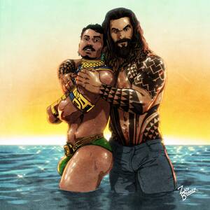 Aquaman Gay Porn - The Aquamen by WackaryArt : r/DC_Cinematic