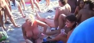 beach mmf orgy - Nude Beach - Honey Exhibitionists Public Orgy : XXXBunker.com Porn Tube
