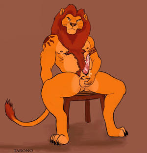Lion Furry Porn Solo - angry balls barbs chair cum disney erection feline feline_penis furry lion  looking_at_viewer male male_only mane masturbation