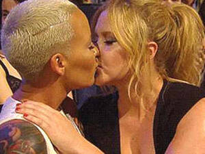 Amy Schumer Lesbian - I'm definitely half lesbianâ€ after makeout with Amy Schumer: Amber Rose |  English Movie News - Hollywood - Times of India