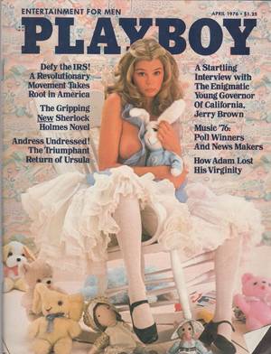 Denise Michele Porn - Playboy April 1976 Kristine De Bell Ursula Andress Denise Michele Jerry  Brown