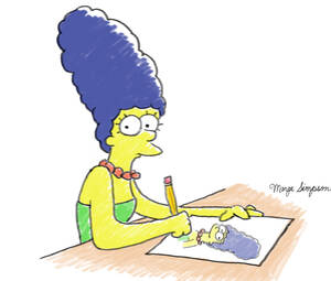 Marge Simpson Porn New 2017 - Illustrated Interview | Marge Simpson - The New York Times