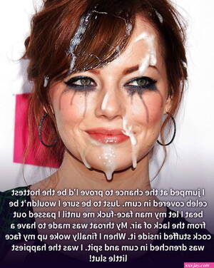 Celebrity Facial Porn Captions - Hot celebs realistic cum facial - XxxJay