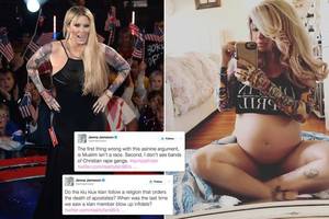 Jenna Porn - Jenna JamesonWorld's most famous porn star Jenna Jameson goes on Twitter  rant slamming Muslims and defending the KKK