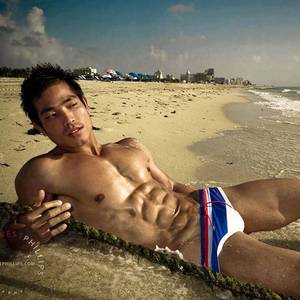 Gay Asian Speedo - And here are some pics of some hot asian guys in their tiny speedos â€“  yummy!!!