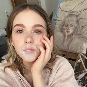 begging for facial - Stunning cum fakes on sluts begging for it - Cum Face GeneratorCum Face  Generator