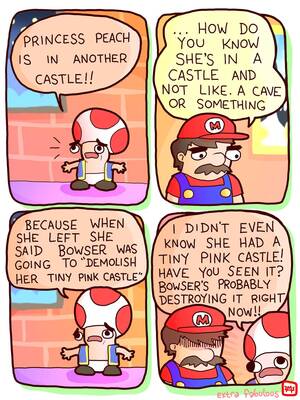 Bowser Jr Porn - another castle : r/comics