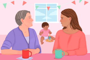 Grandma Pregnant Porn - How Do I Set Ground Rules With Overbearing Grandparents?