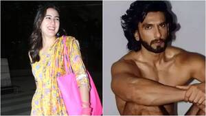 bollywood khan naked - Sara Ali Khan has the most adorable reaction to Ranveer Singh's nude  photoshoot. Watch - India Today