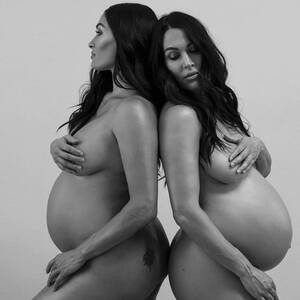 Famous Pregnant Porn - Celebrities Posing Nude While Pregnant: Maternity Pics | Us Weekly