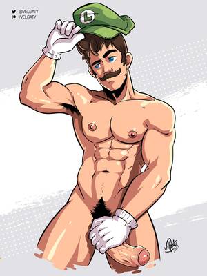 extreme cartoon porn mario - Super Mario Bros] Hats Off (@Velgaty) - Gay Porn Comic