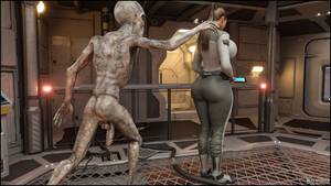 Monster 3d Porn Alien Nightmare - Tia [Blackadder] - 5 . Tia - Alien 8 - Chapter 5 [Blackadder] - AllPornComic