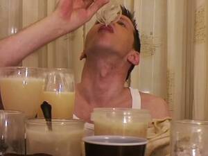 drink lot of cum - White Sperm Gay Lover Who Loves Drinking Tons Of Cum : XXXBunker.com Porn  Tube