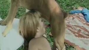 beagle fine latina pussy - Redhead Latina and white beagle have amazing dog sex action with two men