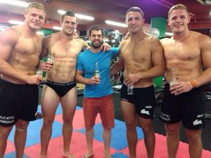 Kelvin Fletcher Porn - Kelvin Fletcher with the Burgess brothers