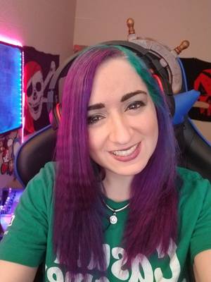 Lilac Hair Porn - Just some crimped green and purple hair of mine! So happy with #punkycolour  #