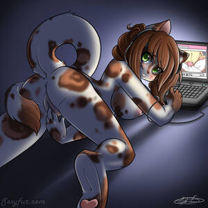 Furry Masturbation Porn - Rule 34 - breasts computer feline female furry masturbation pornography  pussy watching porn | 1059267