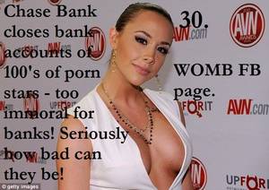 Alternative Porn Stars - It is surprising (but there is no alternative) that porn stars put money  into the immoral banking system. Going too far to have Chase Bank closâ€¦ |  Pinteresâ€¦
