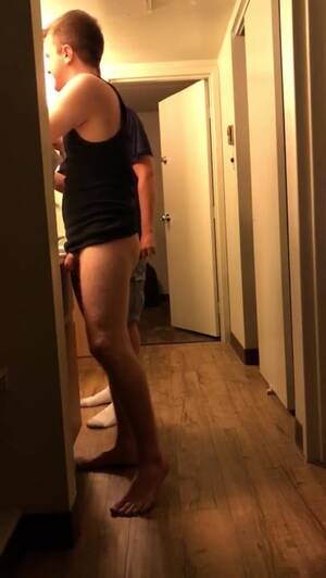 naked roommate - Casually Naked in Front of Straight Roommate watch online