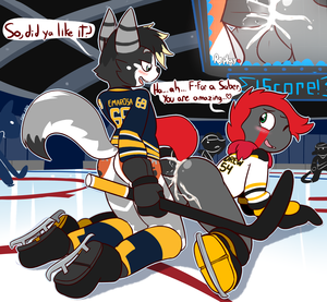 hockey cartoon porn - Hockey Mascots Gay Furry Porn | Gay Fetish XXX