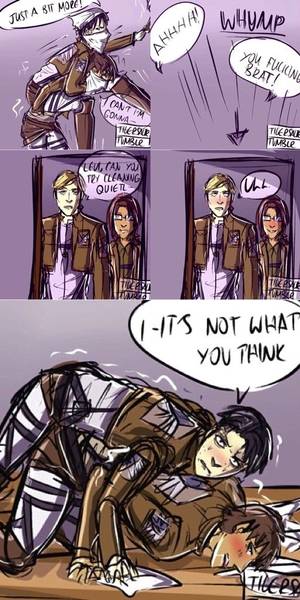 Erwin X Levi Attack On Titan Gay Porn - 57 best Smut images on Pinterest | Attack on titan anime, Doujinshi and  Ereri smut