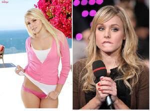 Kristen Bell Porno - Just realized Kristen Bell has a striking resemblance to Vanessa Cage (Porn  Star) : r/pics
