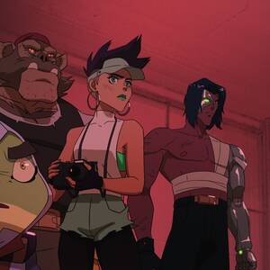 Captain Anime Porn Toy - Netflix's Captain Laserhawk TV show makes fun of Ubisoft's multiverse -  Polygon