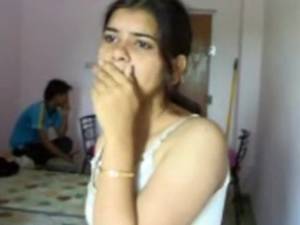 mature indian cum - Chubby indian bitch in a mask gets wet while sucking her husband's cock