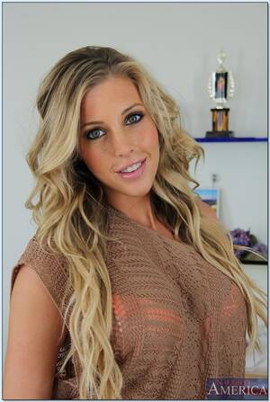 hot blonde samantha saint - Free Porn Pics of Lovely blonde Samantha Saint enjoying hot sex with Johny  Sins - MyPornstarBook.net