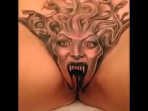 Medusa Tattoo Vagina Porn - Fantastic medusa tattoo on pussy - XNXX.COM