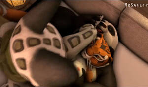 3d Panda Porn - Whole Kung Fu Panda clan can use Tigress' 3D pussy
