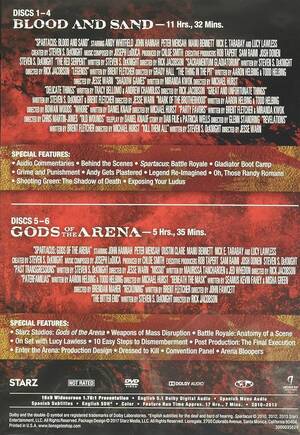 Candy Alexander Porn - Amazon.com: Spartacus: The Complete Series : Liam McIntyre, Andy Whitfield,  Manu Bennett, Lucy Lawless, Peter Mensah, Viva Bianca, Joshua Donen, Rob  Tapert, Sam Raimi, Steven S. DeKnight: Movies & TV